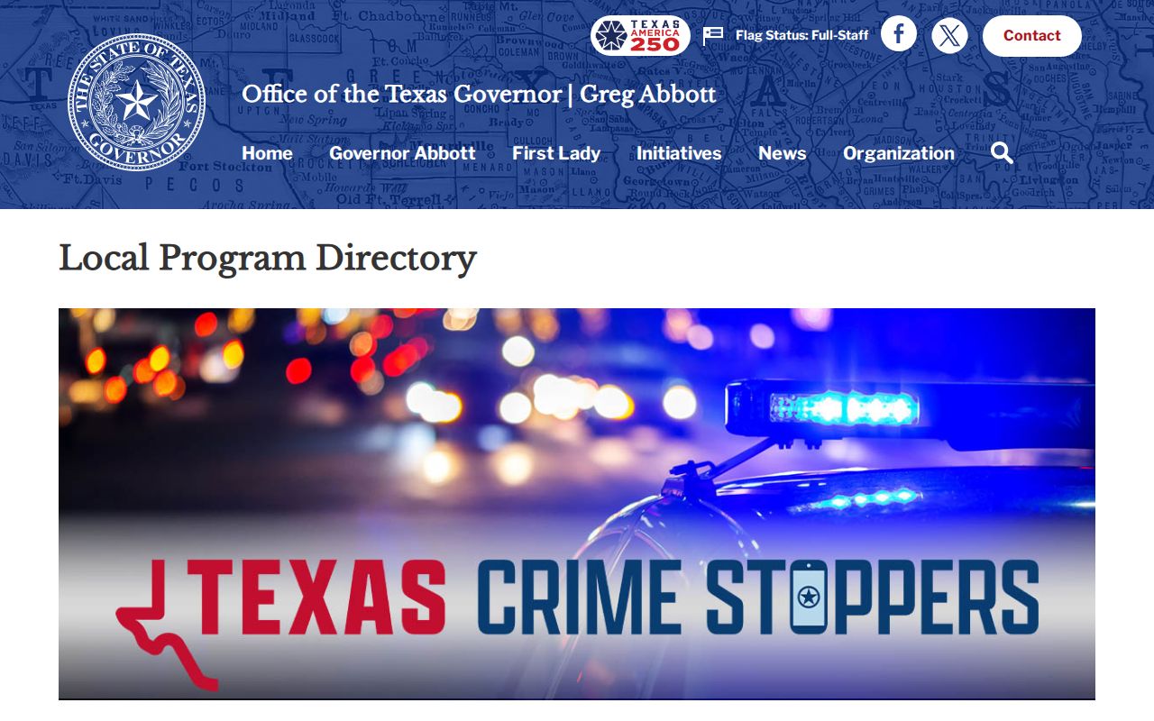 Shackelford County Most Wanted tip route in the Texas Crime Stoppers directory